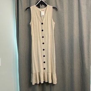 Linen Midi Dress